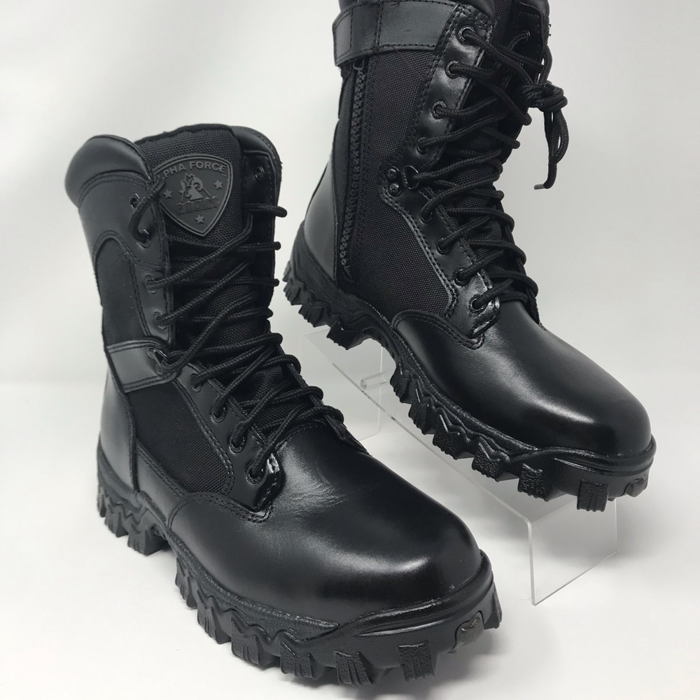 Rocky Mens 2173 8in Alpha Force boots size 8.5M